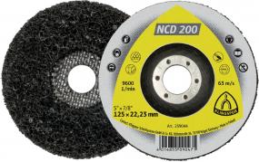NCD 200 Tisztító korongok, 125 x 22,23 mm szilícium karbid egyenes